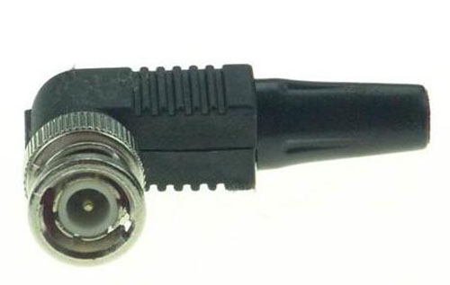 Conector Bnc Solda Capa Plastica 90º