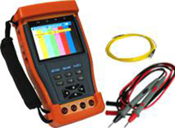 3.5 cctv tester with Digital multimeter and Optical power meter