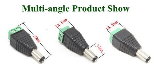 5.5*2.1mm DC male connector