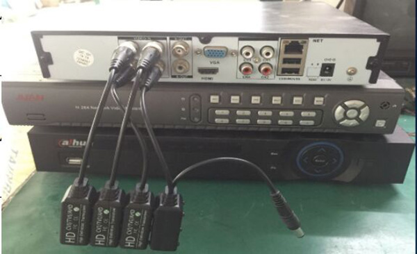 HD-CVI/AHD/TVI Video Baluns which can be jointed into 4ch, 8ch, 16ch, 32ch passive ons as you need.