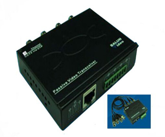 4ch HD Passive Video Transceiver and Transmission