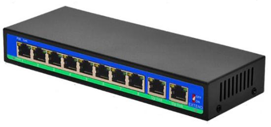 Active 8 adn 2 8 Port POE Switch External