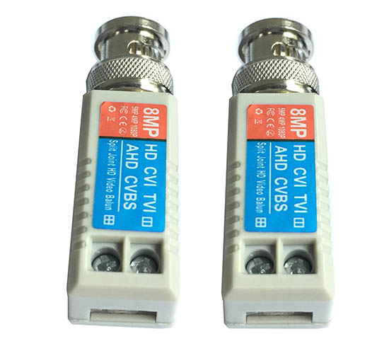 1CH Passive HD Video Balun 8MP