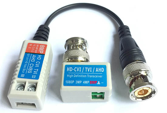 1CH Passive HD Video Balun 8MP