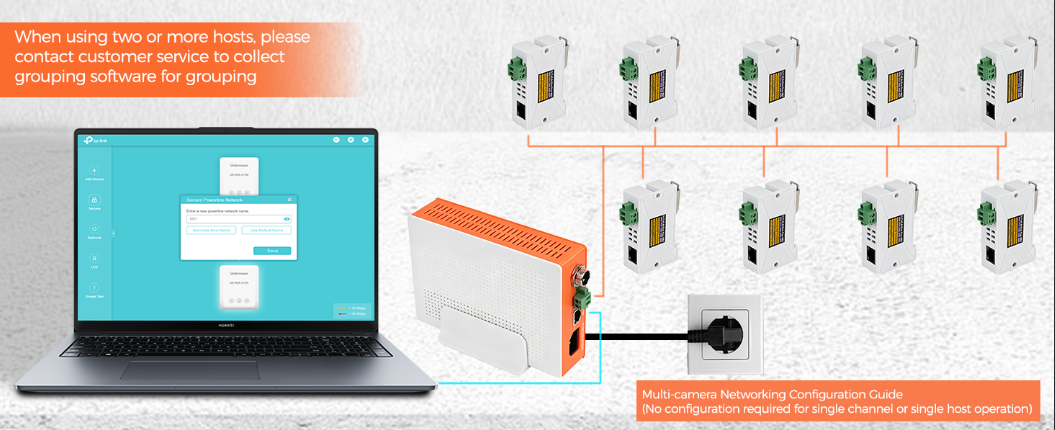 Single-channel PoE HD 2-Core Network Transmitter